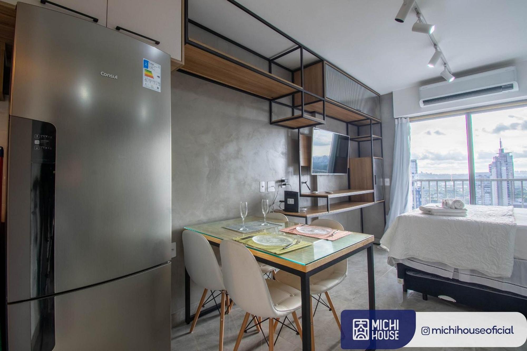 Apartament Maravilhoso Studio Pinheiros Ac/Wf Vista Incrivel São Paulo Zewnętrze zdjęcie